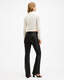 Pearson Slim Fit Raw Hem Leather Trousers  large image number 8