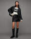 Ari Mid-Rise Leather Mini Skirt  large image number 1