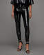 Cora Shine Leather-Look Leggings  large image number 2