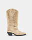 Dolly Western Metallic Leather Boots  large image number 1