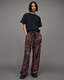 Tyler Silk Blend Leopard Anita Trousers  large image number 4