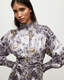Amber Beverly Silk Blend Midi Dress  large image number 2