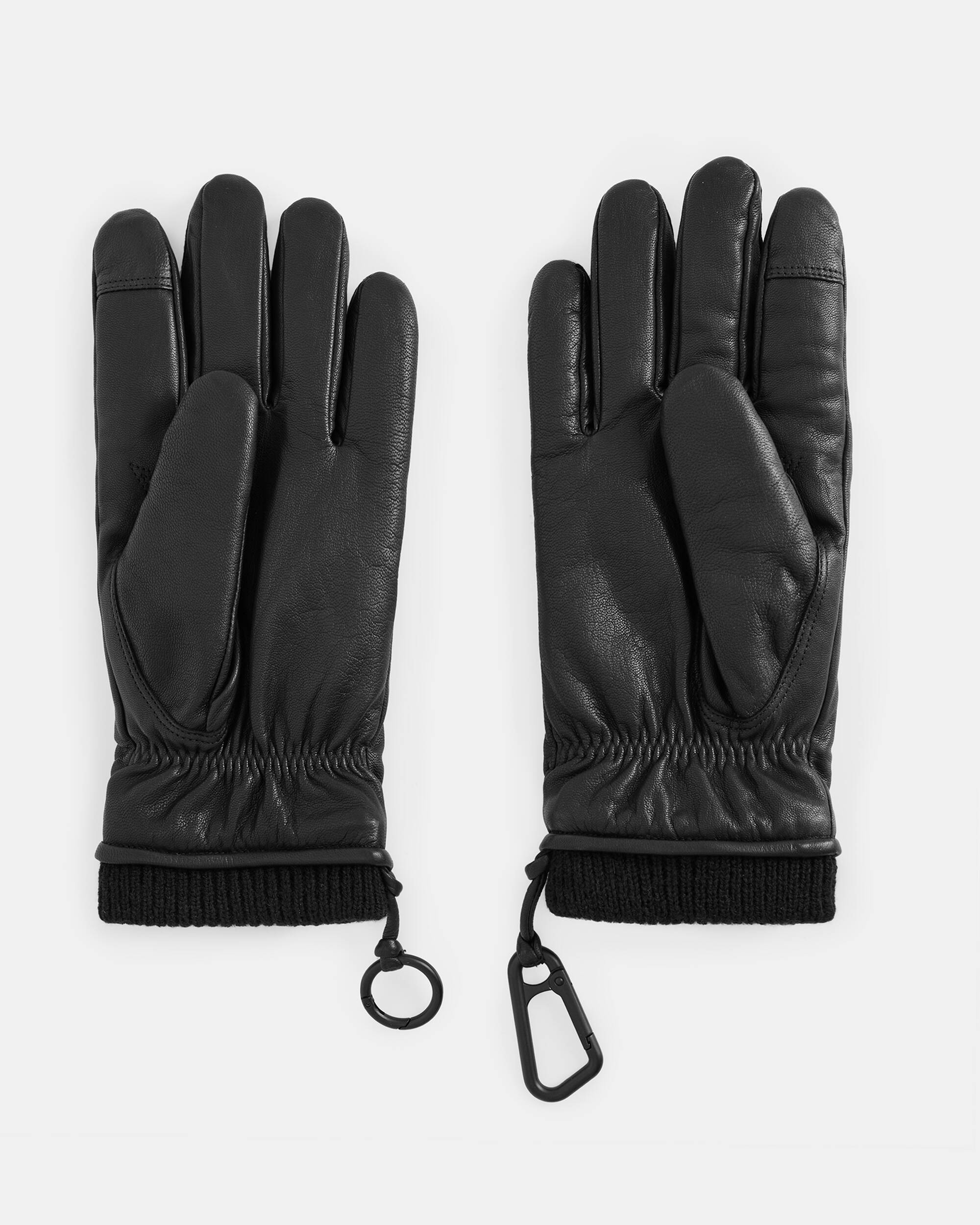 Blaine Leather Puffer Gloves  large image number 3
