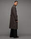 Castor Checked Oversized Trench Coat  large image number 7