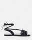 Donna Leather Rope Strappy Sandals  large image number 1
