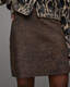 Lila Leather Leopard Print Skirt  large image number 3
