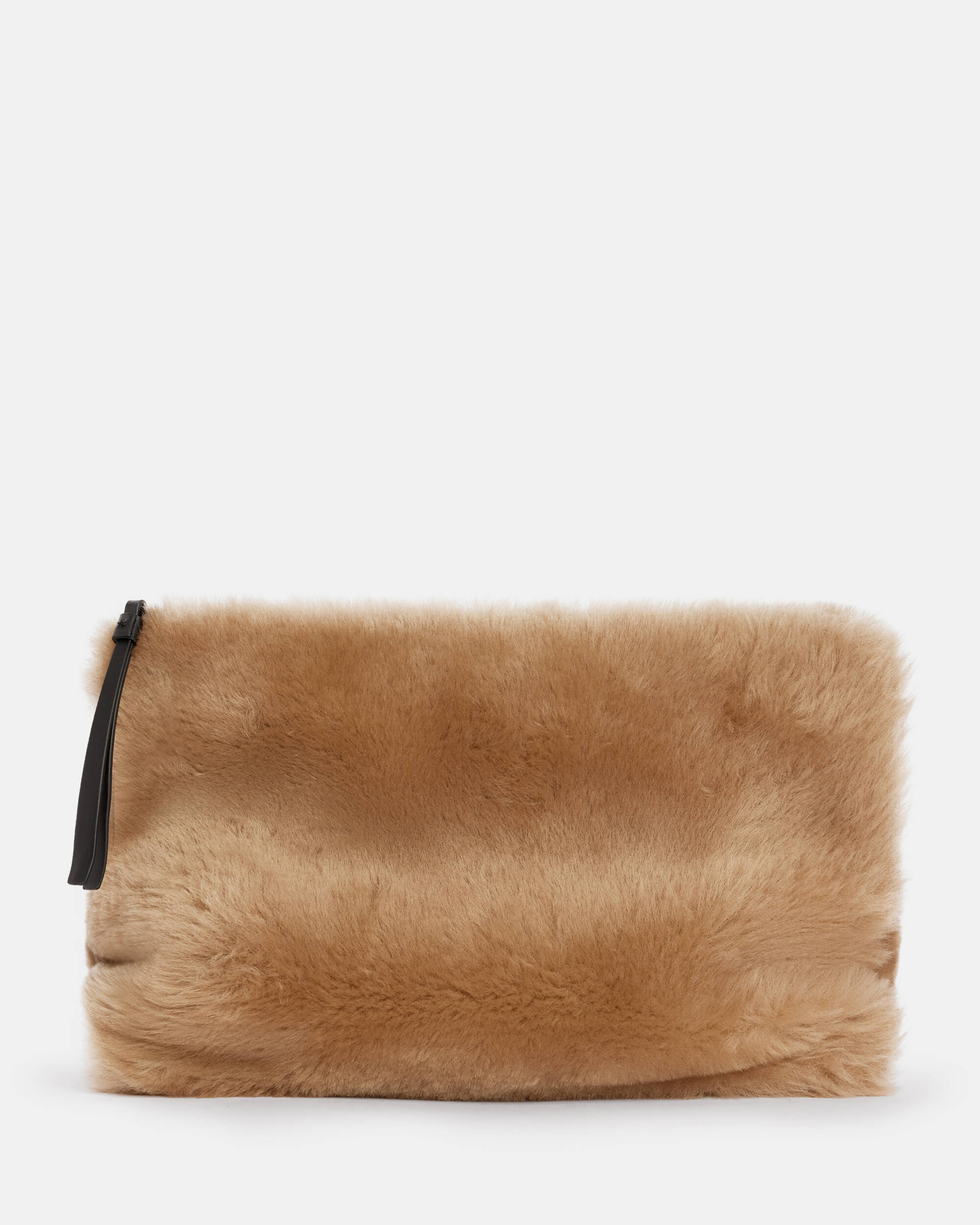 Bettina Shearling Clutch Bag  large image number 1