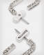 Dara Pave Silver-Tone Hoop Earrings  large image number 4