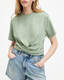 Mallinson Cropped Slim Wrap Over T-Shirt  large image number 2
