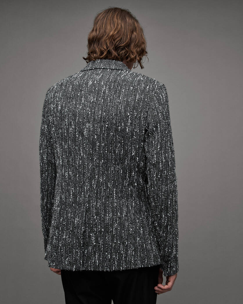 Argyll Textured Tailored Fit Blazer  large image number 8