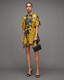 Rina Silk Blend Layered Diana Mini Dress  large image number 1