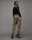 Frieda Camouflage Tapered Denim Trousers  large image number 5