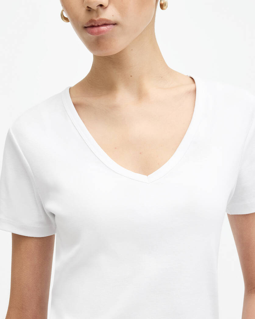 Evie V-Neck Short Sleeve T-Shirt  large image number 2