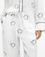 Sofi Silk Blend Escalera Pyjama Trousers  large image number 3