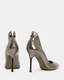 Robin Shiny Leather Heeled Court Shoes  large image number 6