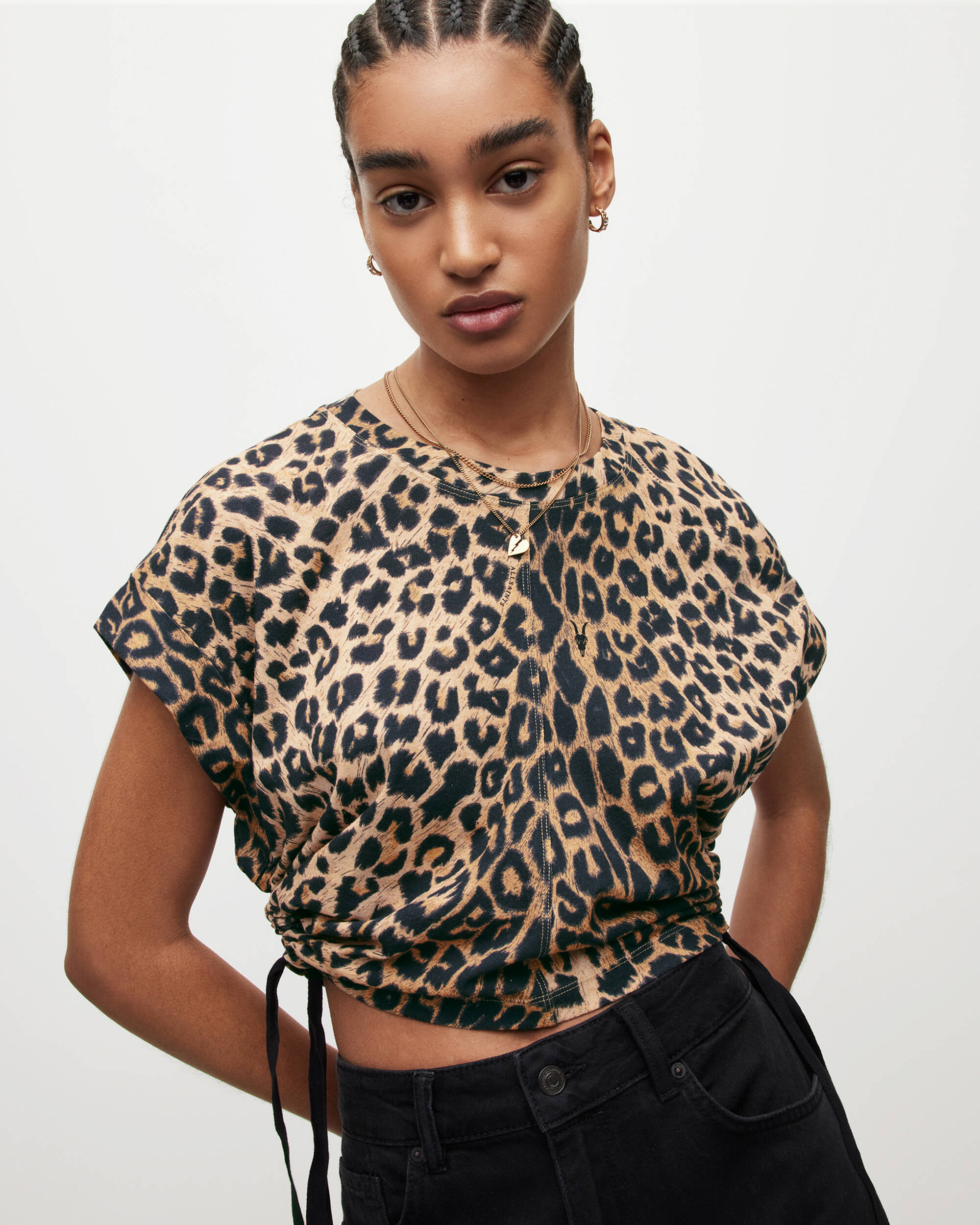 Mira Leopard Print T-Shirt  large image number 4