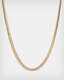 Flat Snake Chain Gold-Tone Necklace  large image number 2