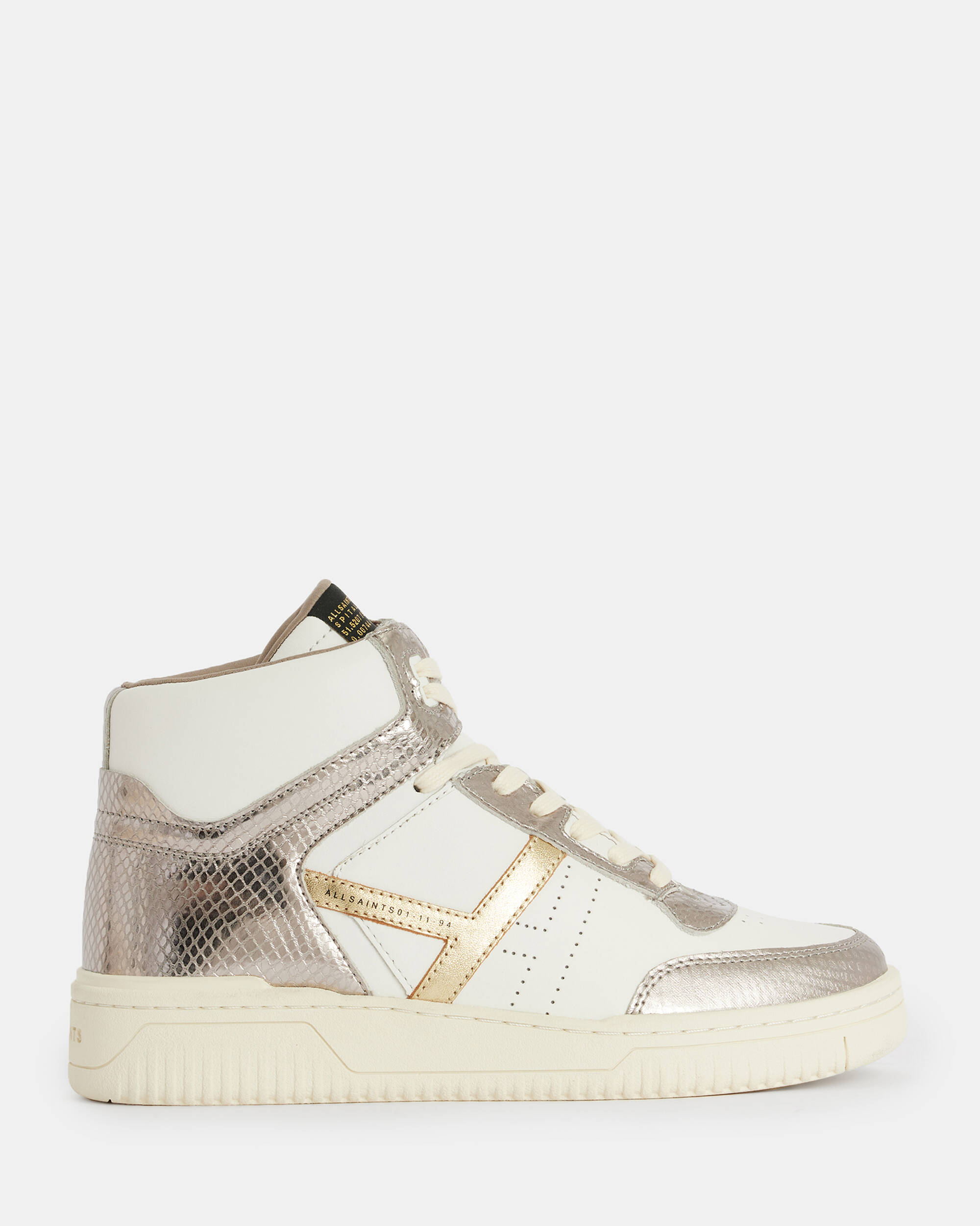 Pro Metallic High Top Trainers  large image number 1