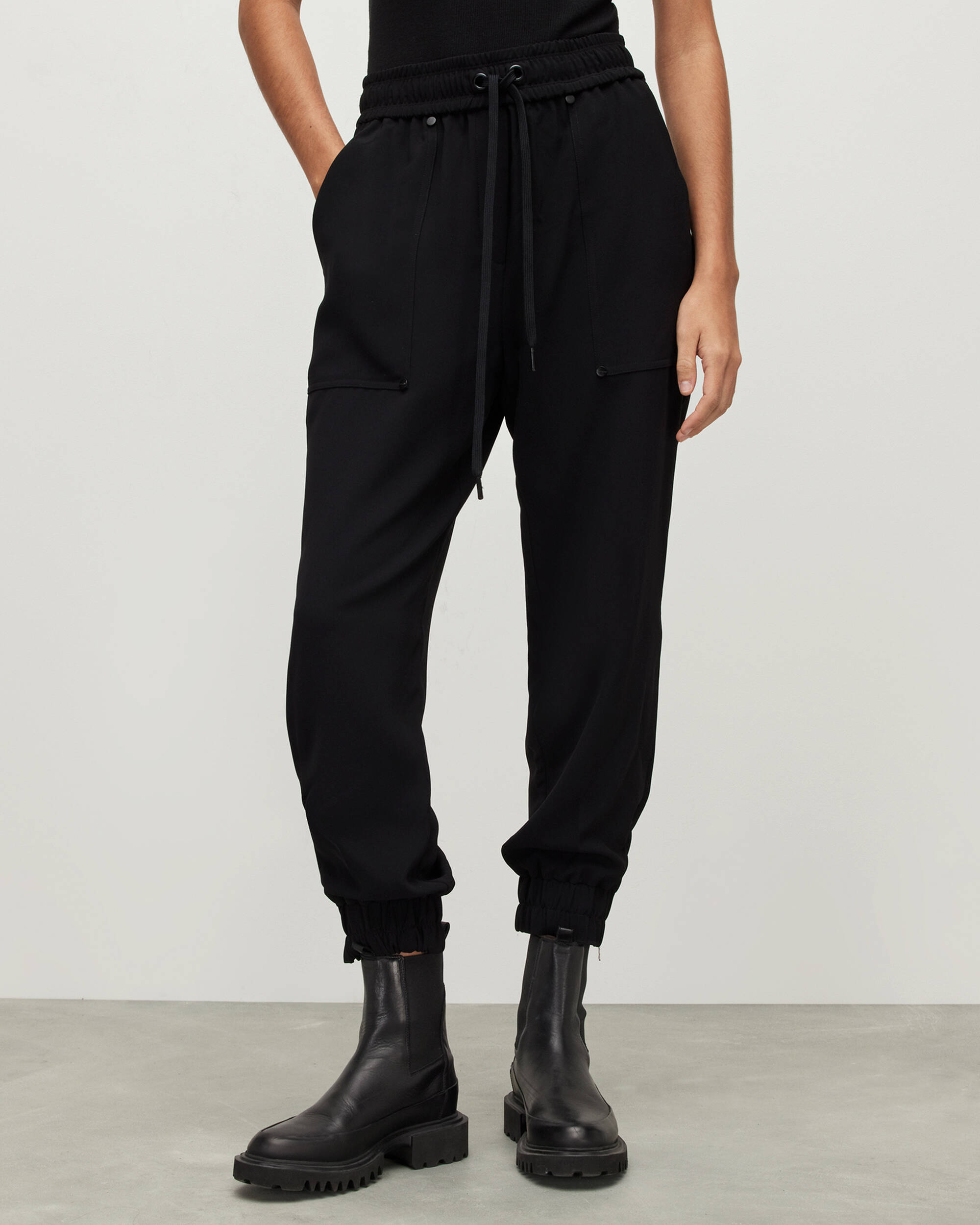 Auden Mid-Rise Cuffed Jogger Trousers  large image number 2