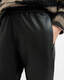 Jen Mid-Rise Leather Jogger Trousers  large image number 3