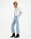 Edie High Rise Straight Denim Jeans  large image number 4