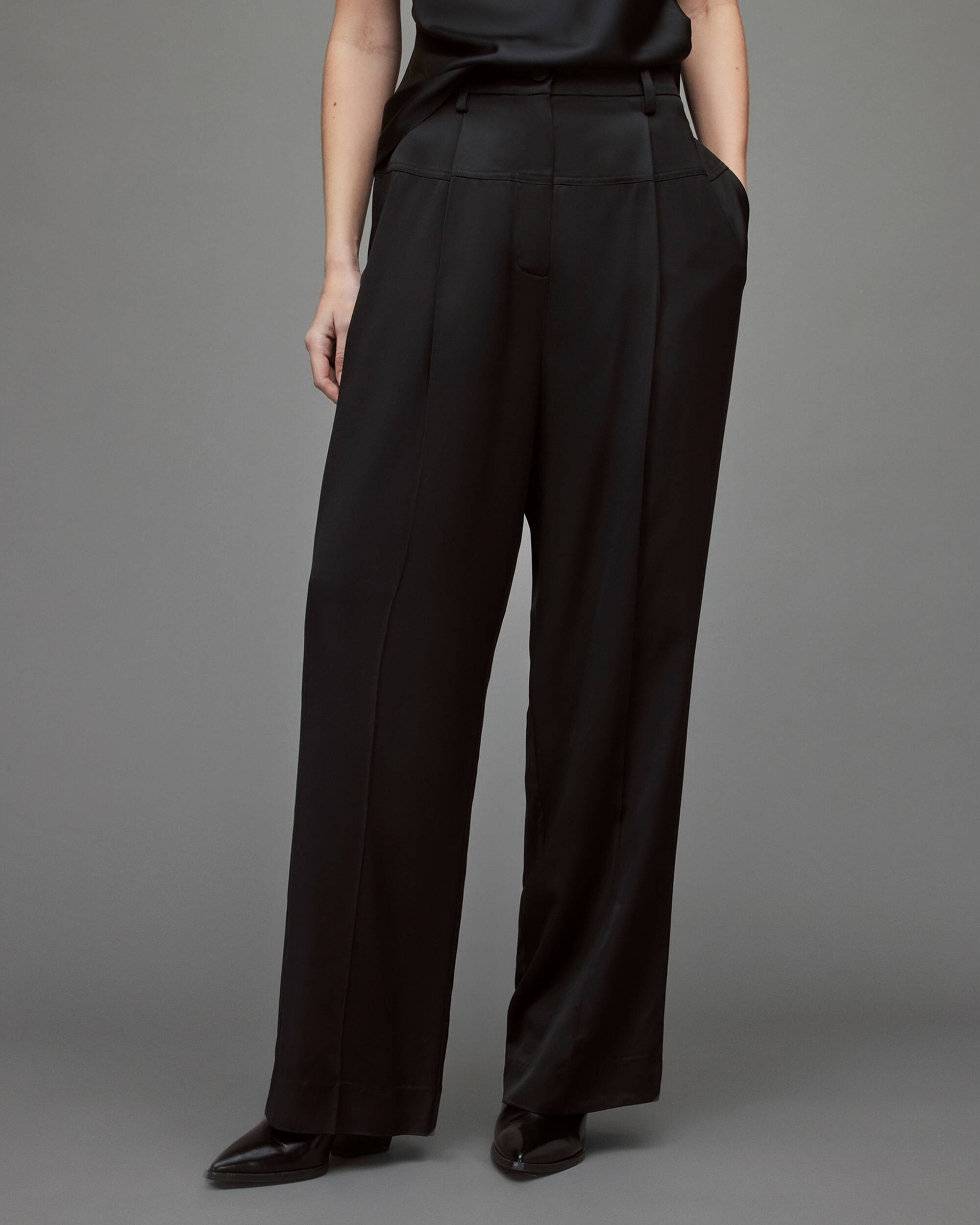 Norah High-Rise Relaxed Trousers  large image number 2