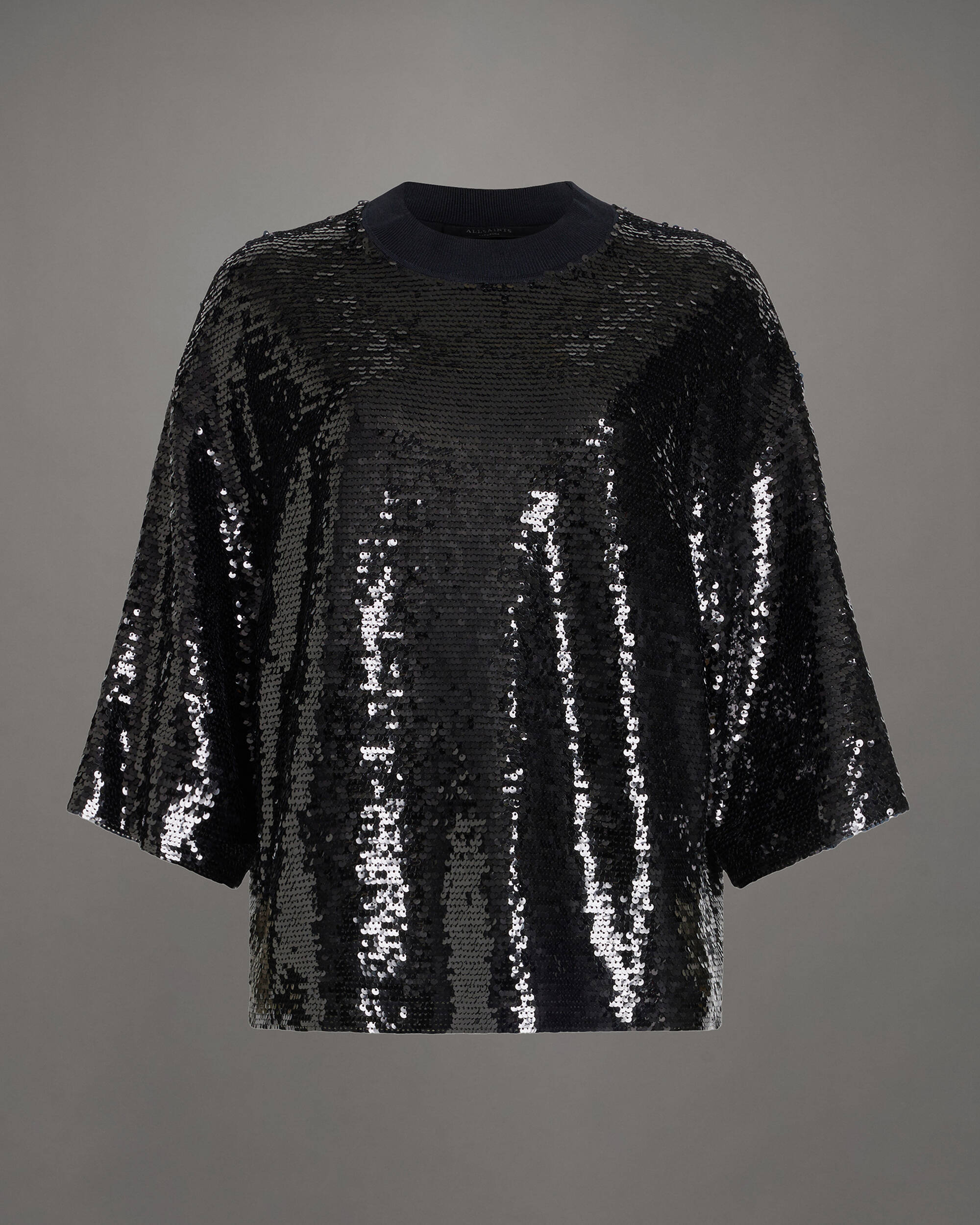 Juela Sequin Oversized Fit T-Shirt  large image number 7