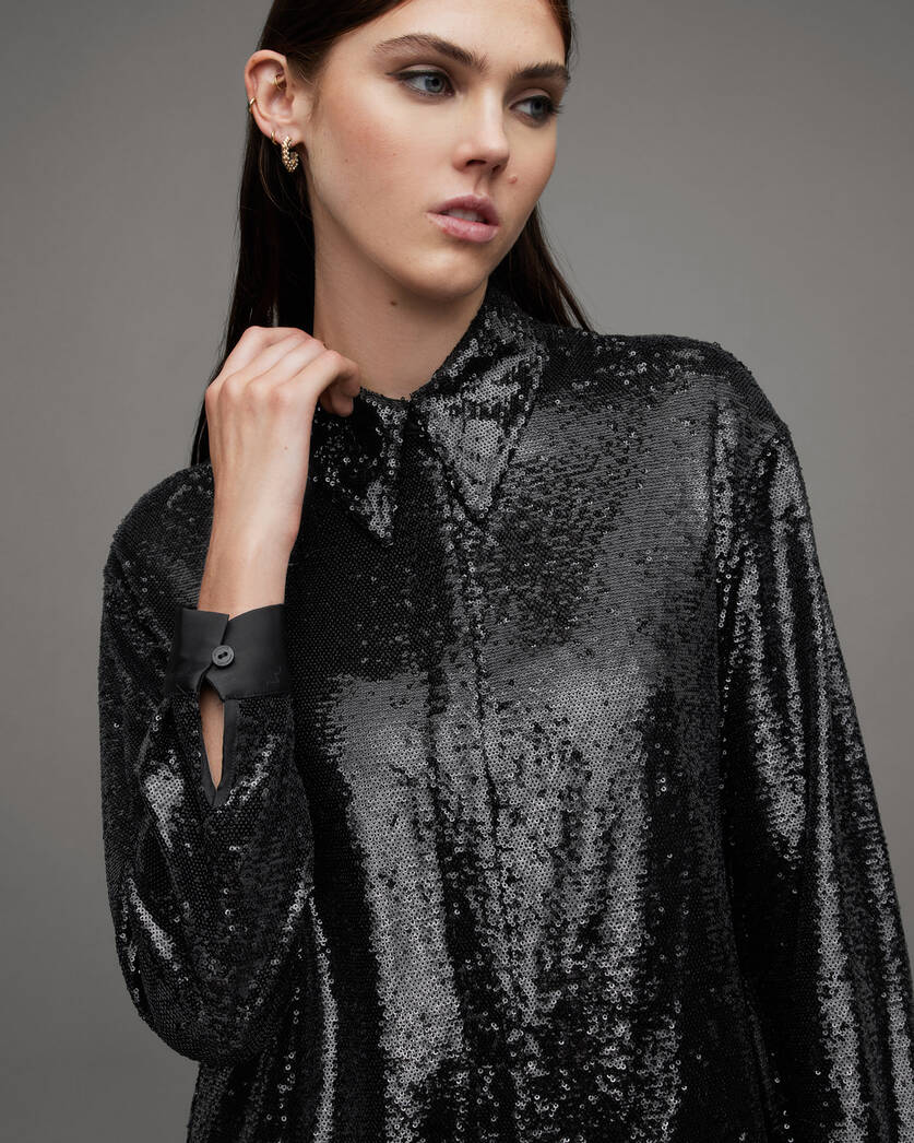 Charli Sequin Relaxed Fit Shirt  large image number 2