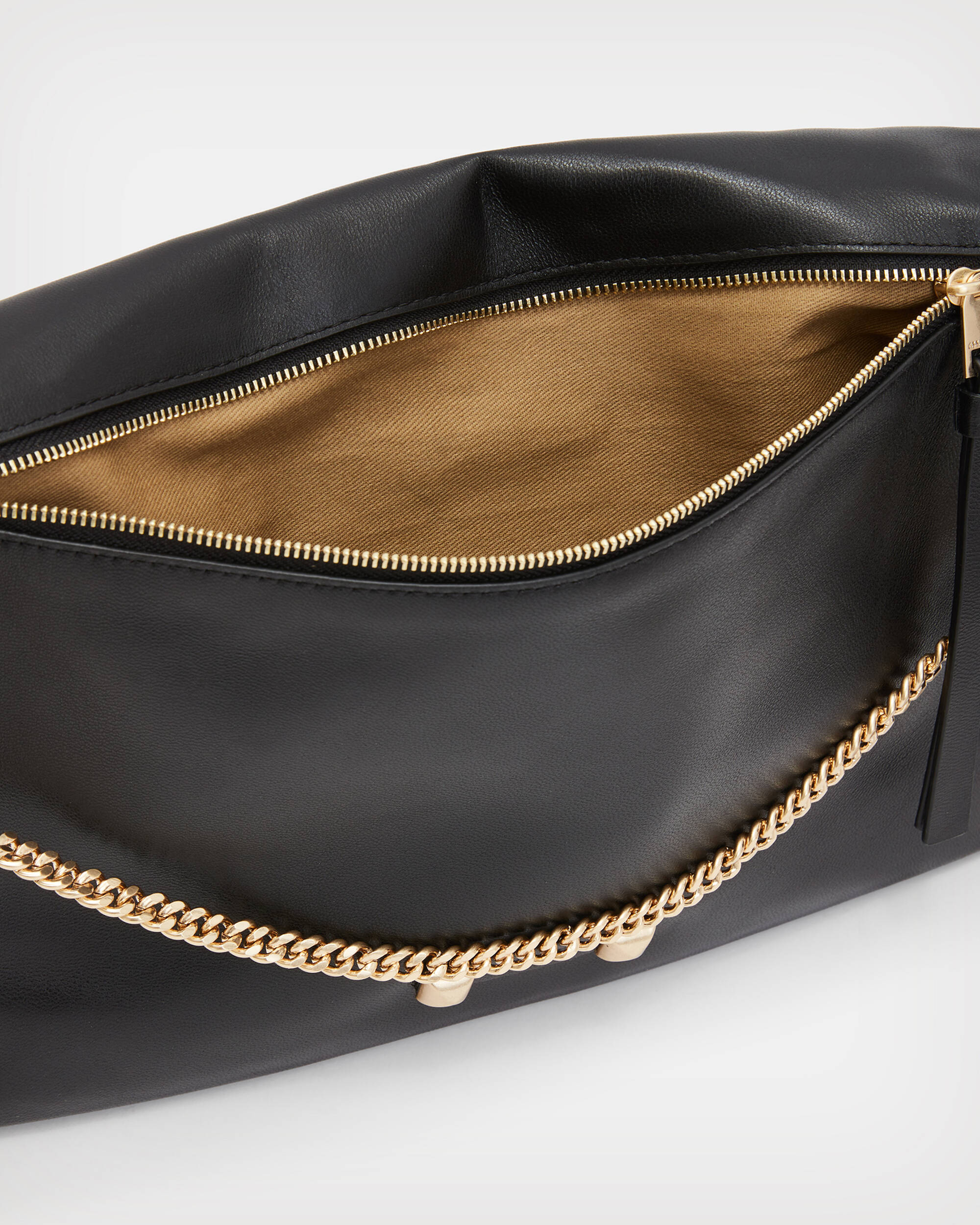 Alex Leather Crossbody Bag Black | ALLSAINTS