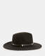 Nova Studded Leather Band Fedora Hat  large image number 4