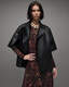 Bayla Bonded Leather Short Sleeve Jacket  large image number 6