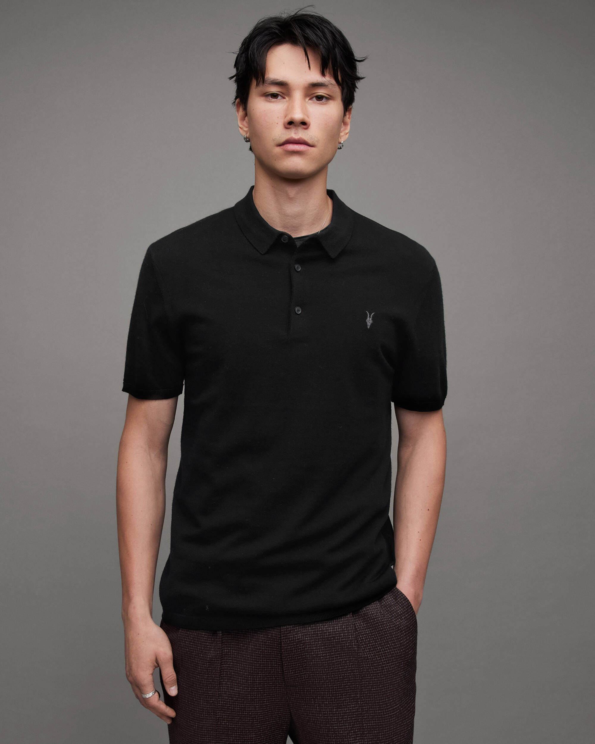 Mode Merino Short Sleeve Polo Shirt  large image number 1