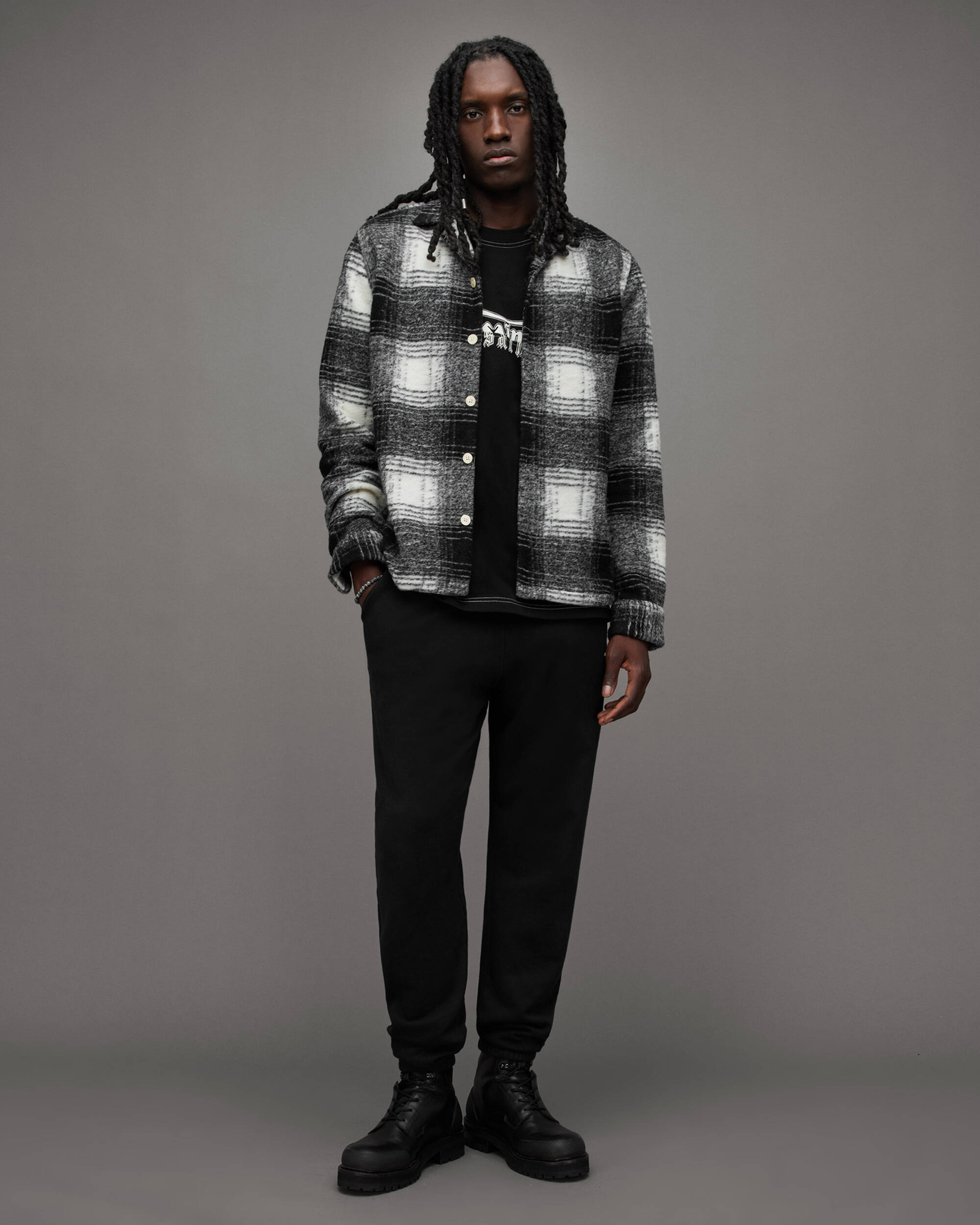 Tremont Heavyweight Checked Overshirt  large image number 2