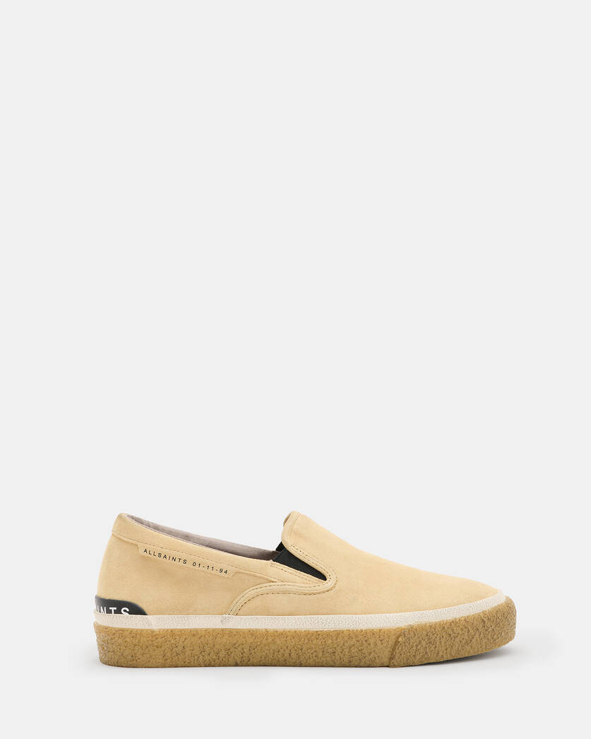 Navaho Suede Slip On Trainers  large image number 1