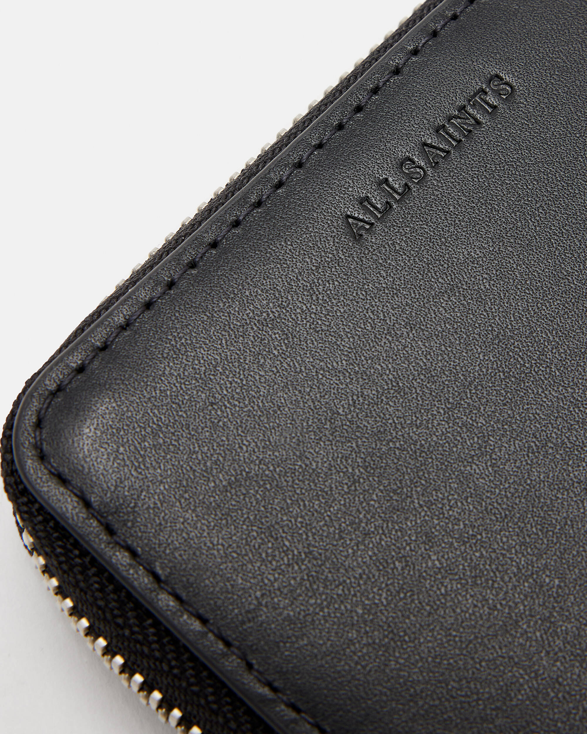 Zip Round Leather Wallet  large image number 4