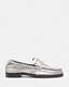 Sofie Metallic Leather Loafers  large image number 1