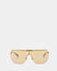 Ace Rimless Visor Sunglasses  large image number 1