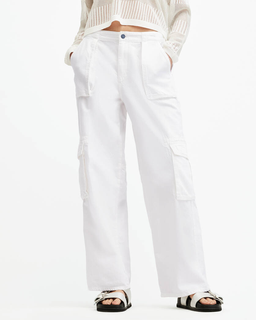 Frieda Straight Cargo Trousers  large image number 2