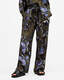 Tyler Straight Fit Printed Trousers  large image number 2