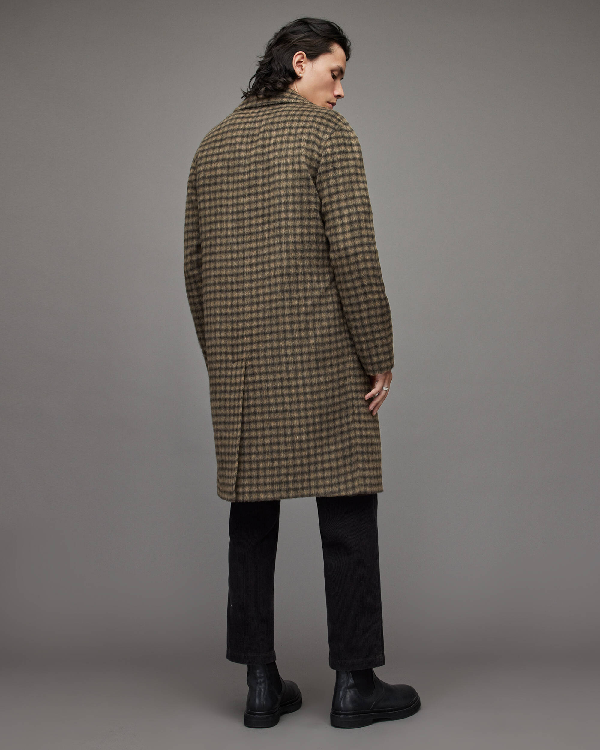 Drumm Checked Coat  large image number 9