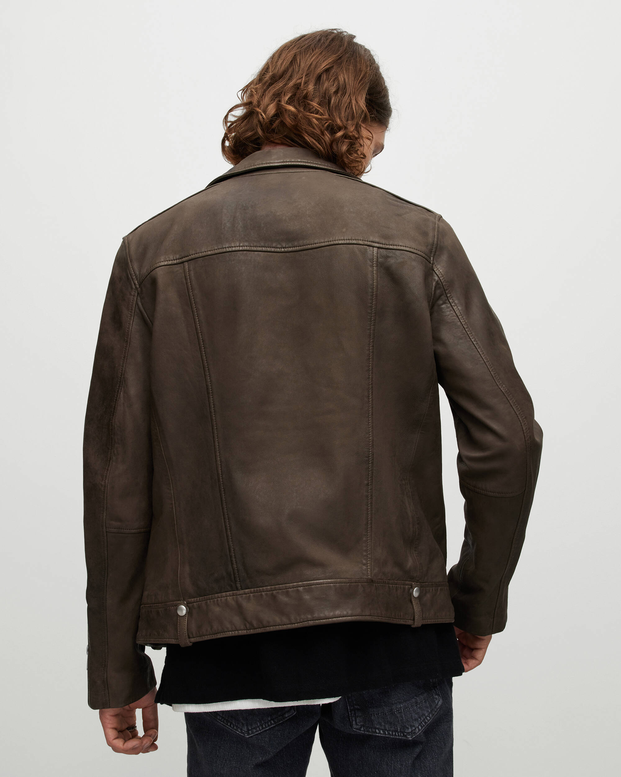 Milo Leather Biker Jacket  large image number 7