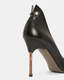 Robin Pointed Leather Heeled Court Shoes  large image number 7