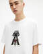 Wulfane Printed Relaxed Fit T-Shirt  large image number 4