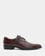 Keith High Shine Leather Monk Shoes  large image number 1