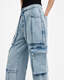 Echo Wide Leg Cargo Denim Jeans  large image number 3