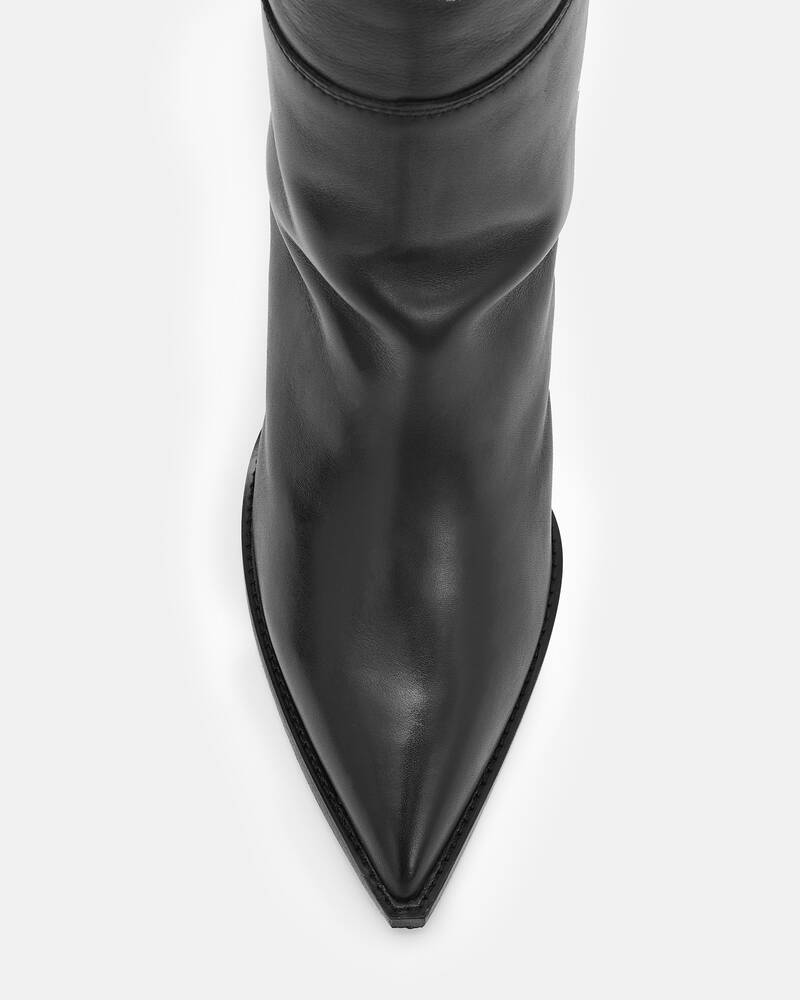 Reina Over Knee Leather Boots  large image number 3