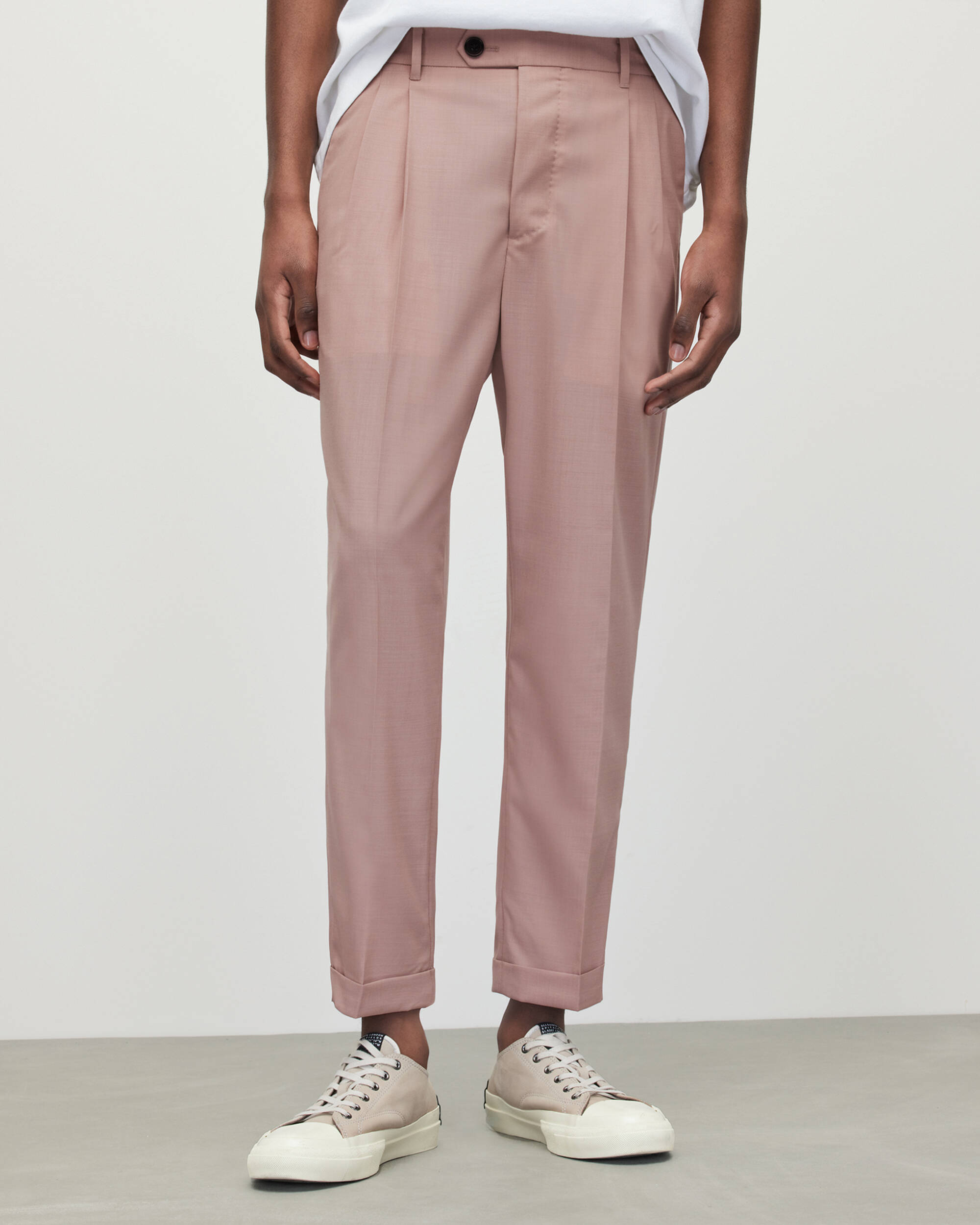 Santo Mid-Rise Cropped Tailored Trousers  large image number 8