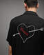 Vendetta Embroidered Heart Relaxed Shirt  large image number 1