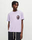 Dual Graphic Print Crew Neck T-Shirt  large image number 2