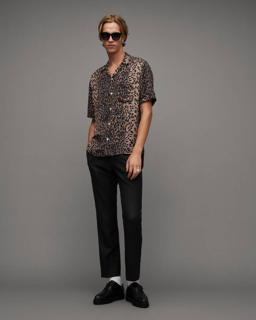 Leoza Leopard Print Relaxed Fit Shirt  large image number 3